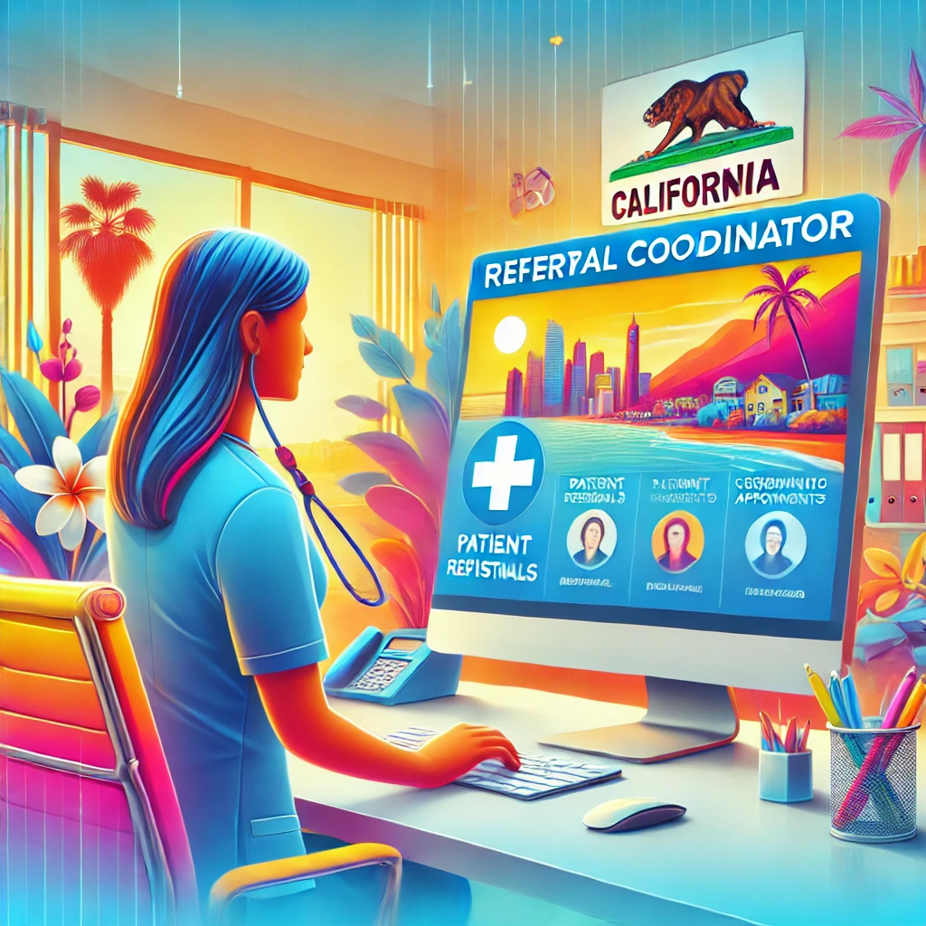 Referral Coordinator Virtual Assistant in California
