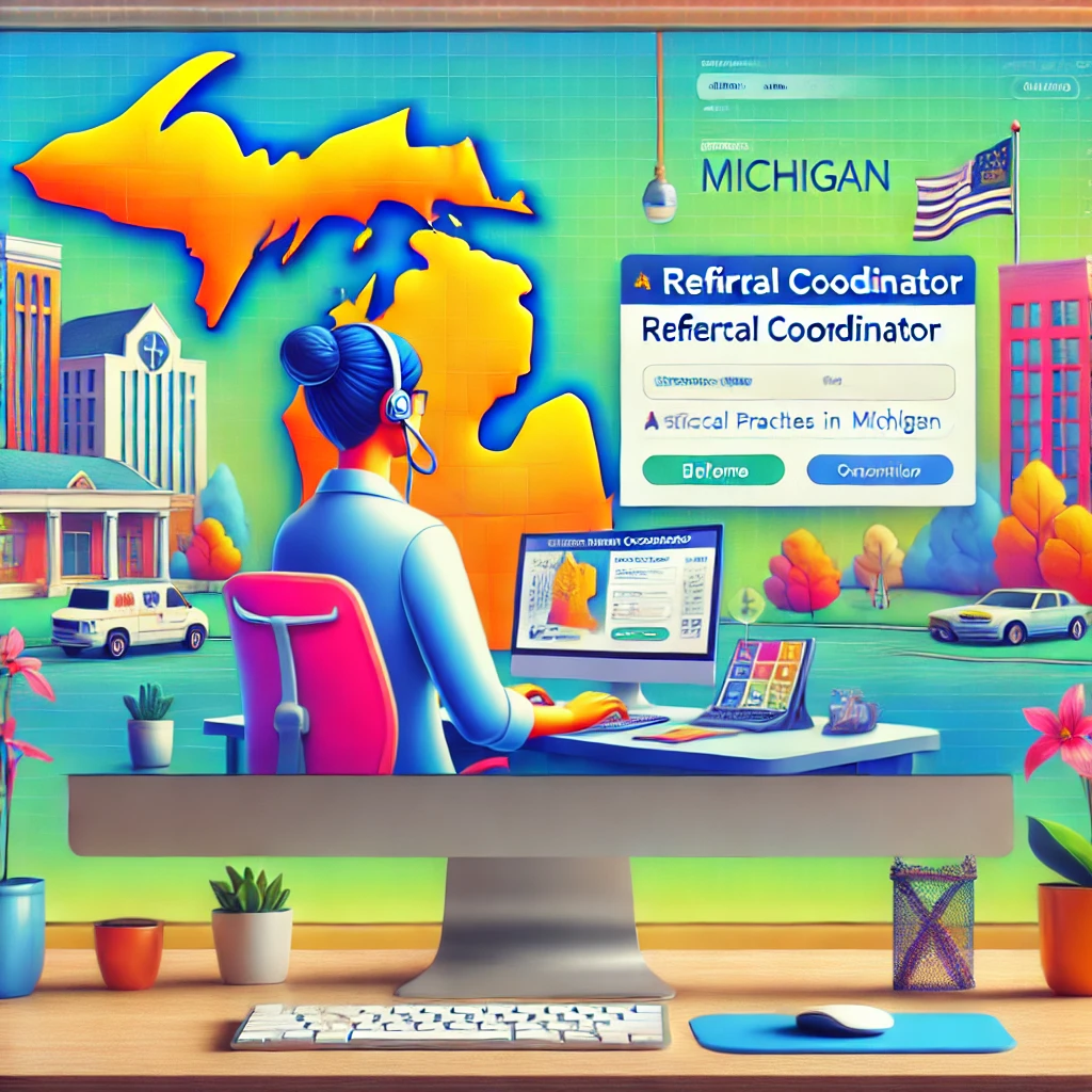 Referral Coordinator Virtual Assistant in Michigan