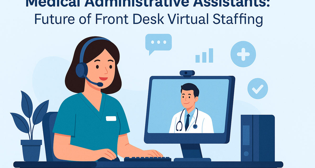 Medical Administrative Assistants: Future of Front Desk Virtual Staffing