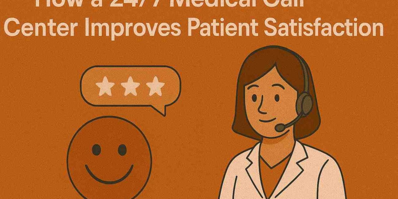 How a 24/7 Medical Call Center Improves Patient Satisfaction